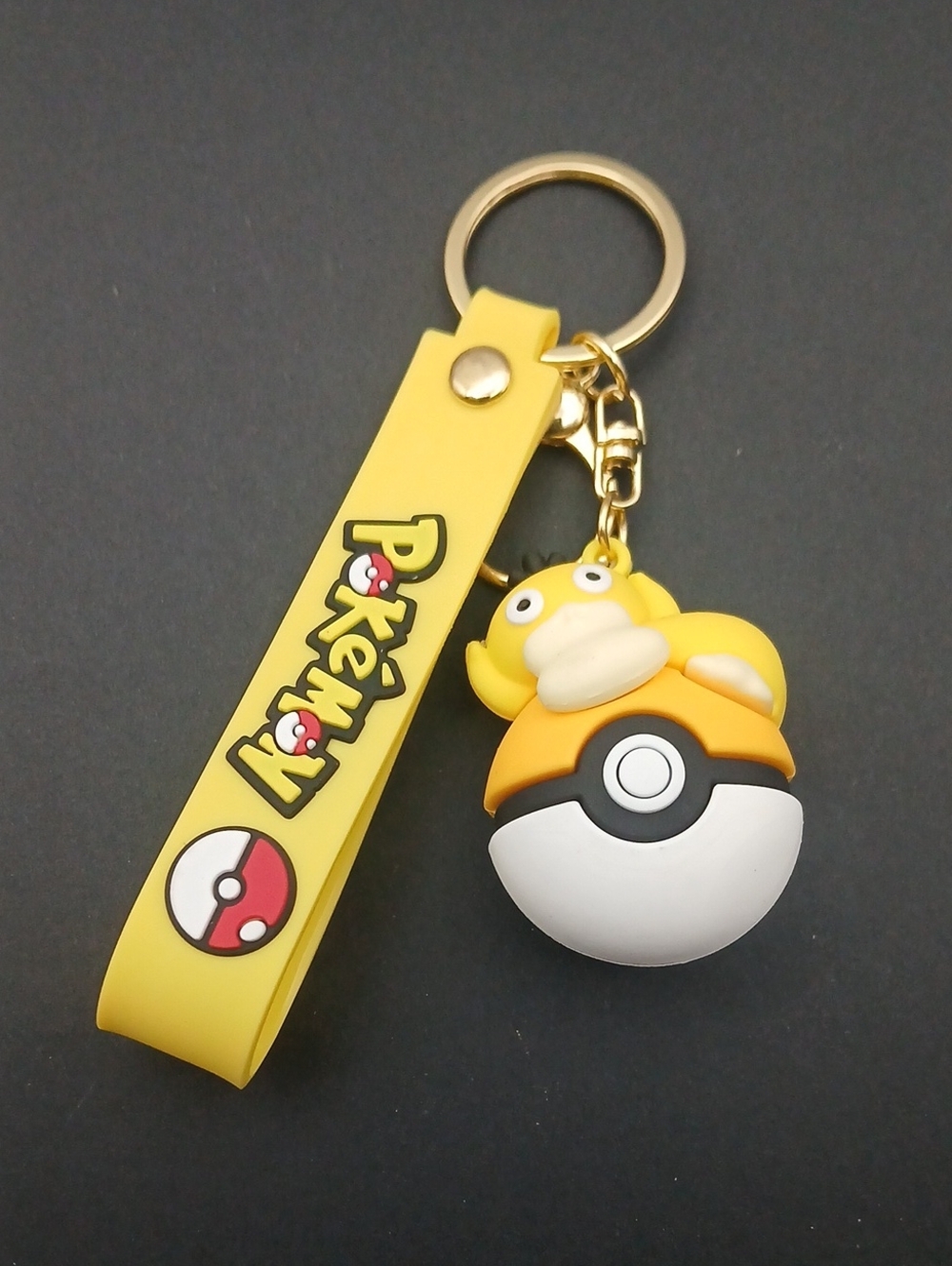 Pokémon Psyduck Keychain Wrist Strap